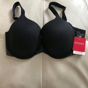 Spanx Pillow Cup Full Coverage Bra 34D Black